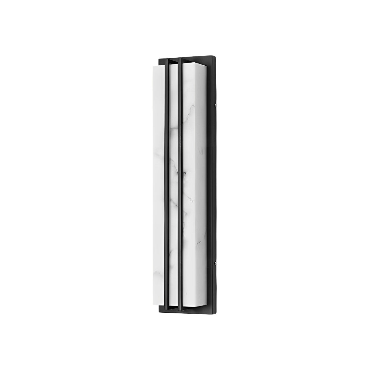 Waterproof LED Black Modern Minimalist Rectangular Outdoor Wall Light