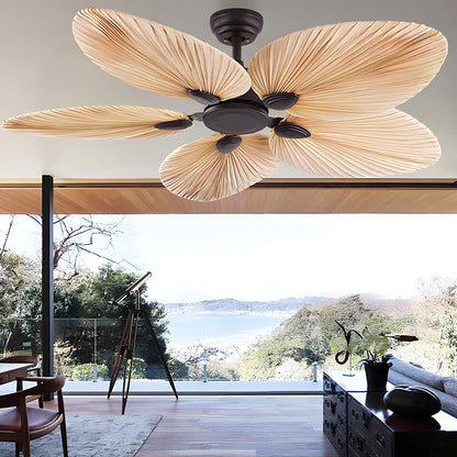 20.47 '' Variable Frequency 5-Leaf Palm Leaf Ceiling Fan