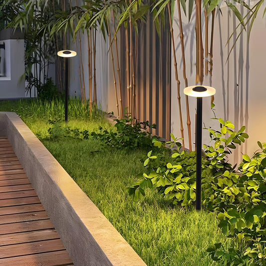 24V Waterproof Dish LED Outdoor Lawn Landscape Lighting Low Voltage