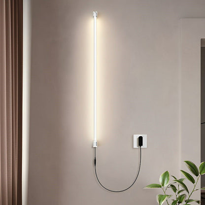 360° Rotatable Modern Minimalist Plug-in LED Long Strip Lights Wall Light