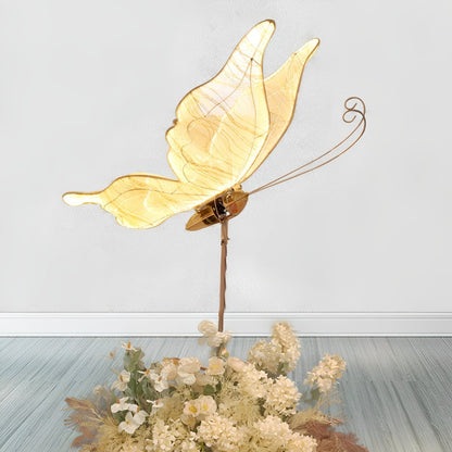 39.37'' Electric Butterfly Floor Lamp Wedding Decor Standing Light