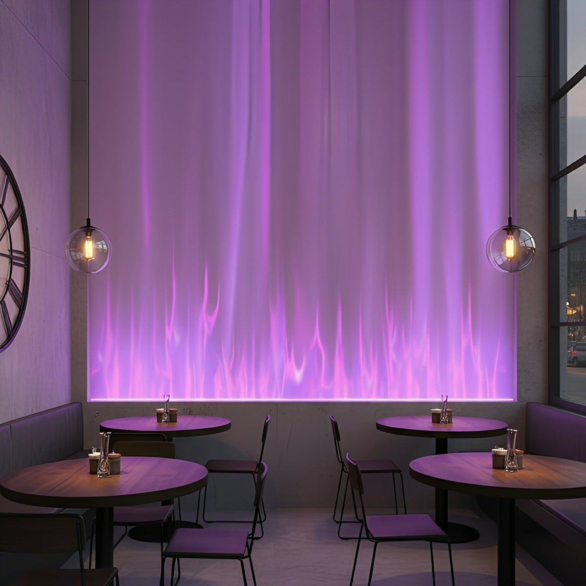 3D Dynamic LED Water Waves Wall Washer Light Ambient Lighting
