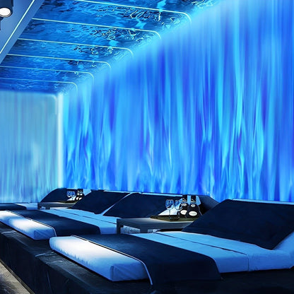 3D Dynamic LED Water Waves Wall Washer Light Ambient Lighting