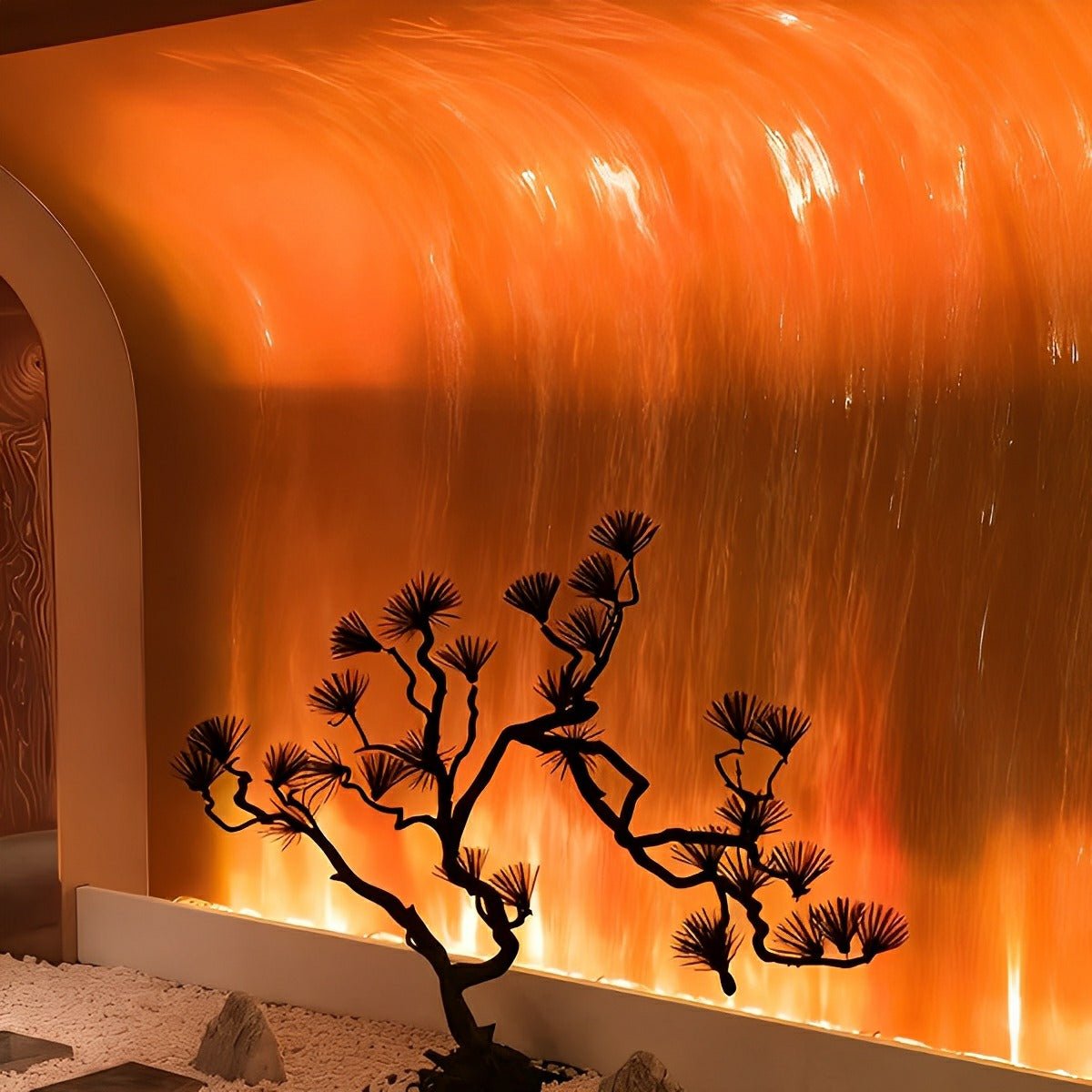 3D Dynamic LED Water Waves Wall Washer Light Ambient Lighting