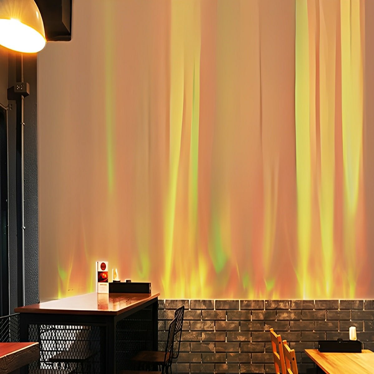 3D Dynamic LED Water Waves Wall Washer Light Ambient Lighting