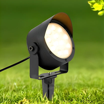 Adjustable Waterproof LED Anti-slip Black ModernSpotlight Tree Spot Light