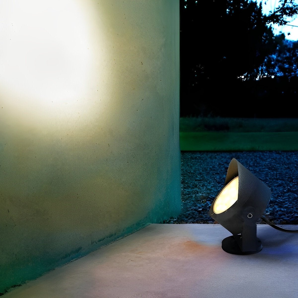 Adjustable Waterproof LED Anti-slip Black ModernSpotlight Tree Spot Light