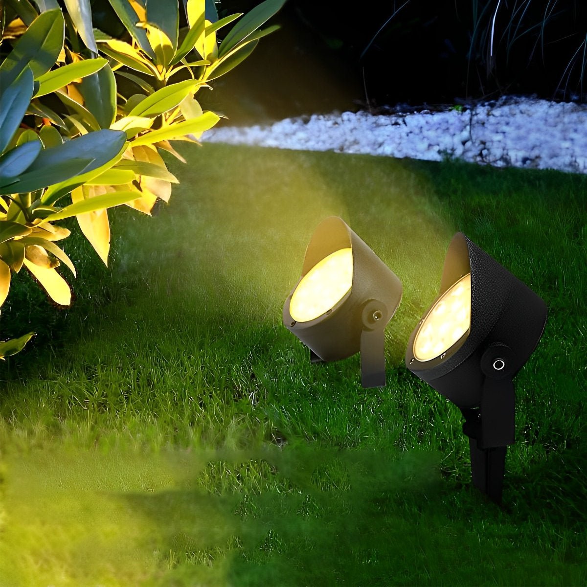 Adjustable Waterproof LED Anti-slip Black ModernSpotlight Tree Spot Light