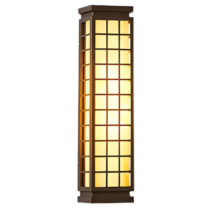 Classic Rectangular Waterproof Vintage Outdoor Wall Lights