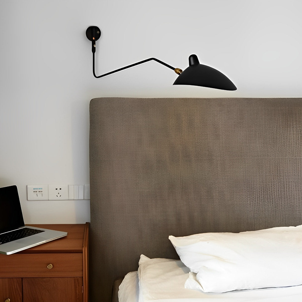 Creative Adjustable Iron Industrial Swing Arm Wall Lamp Wall Sconce Lighting