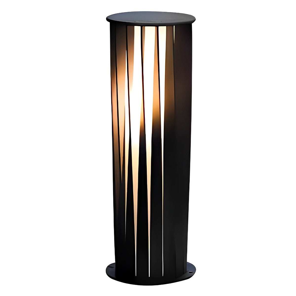 Creative Cylindrical LED Waterproof Black Modern Pathway Light Walkway Floor Lamp
