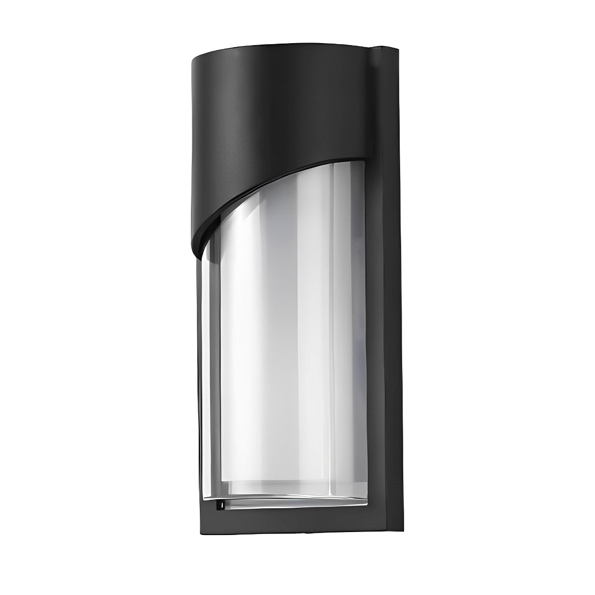 Creative Waterproof LED Black Modern Outdoor Wall Lamp Exterior Lights Wall Sconce