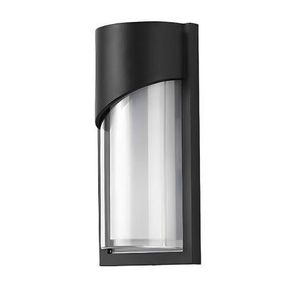 Creative Waterproof LED Black Modern Outdoor Wall Lamp Exterior Lights Wall Sconce