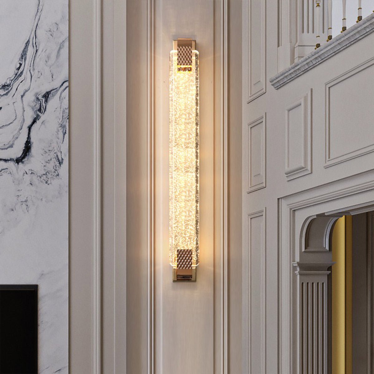 Crystal Bubbles Strip 3-Step Dimming Post-Modern LED Light