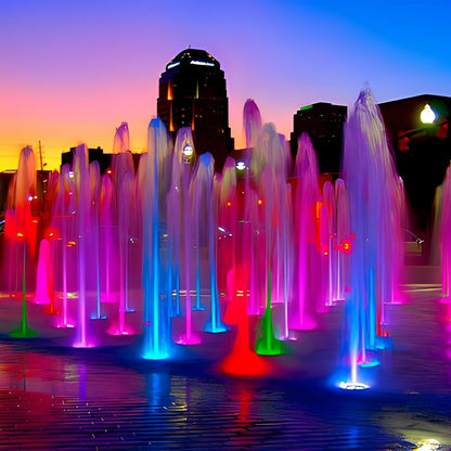 DC24V Low Voltage Outdoor Waterproof Recessed Ground LED Fountain Spot Lights Swimming Pool