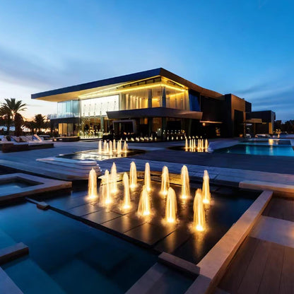 DC24V Low Voltage Outdoor Waterproof Recessed Ground LED Fountain Spot Lights Swimming Pool