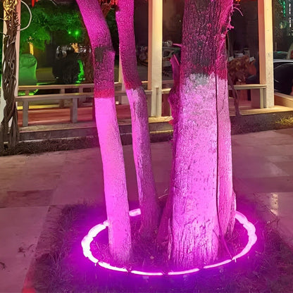 24V Low Voltage Tree Lights Outdoor — Waterproof LED Arc Spot Lights for Gardens