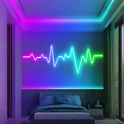 DIY RGB Recessed Atmosphere Streamer Flexible LED Neon Light Strip