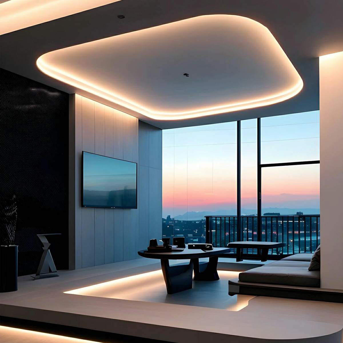 DIY Waterproof Recessed LED Flexible Linear Light 39.37''