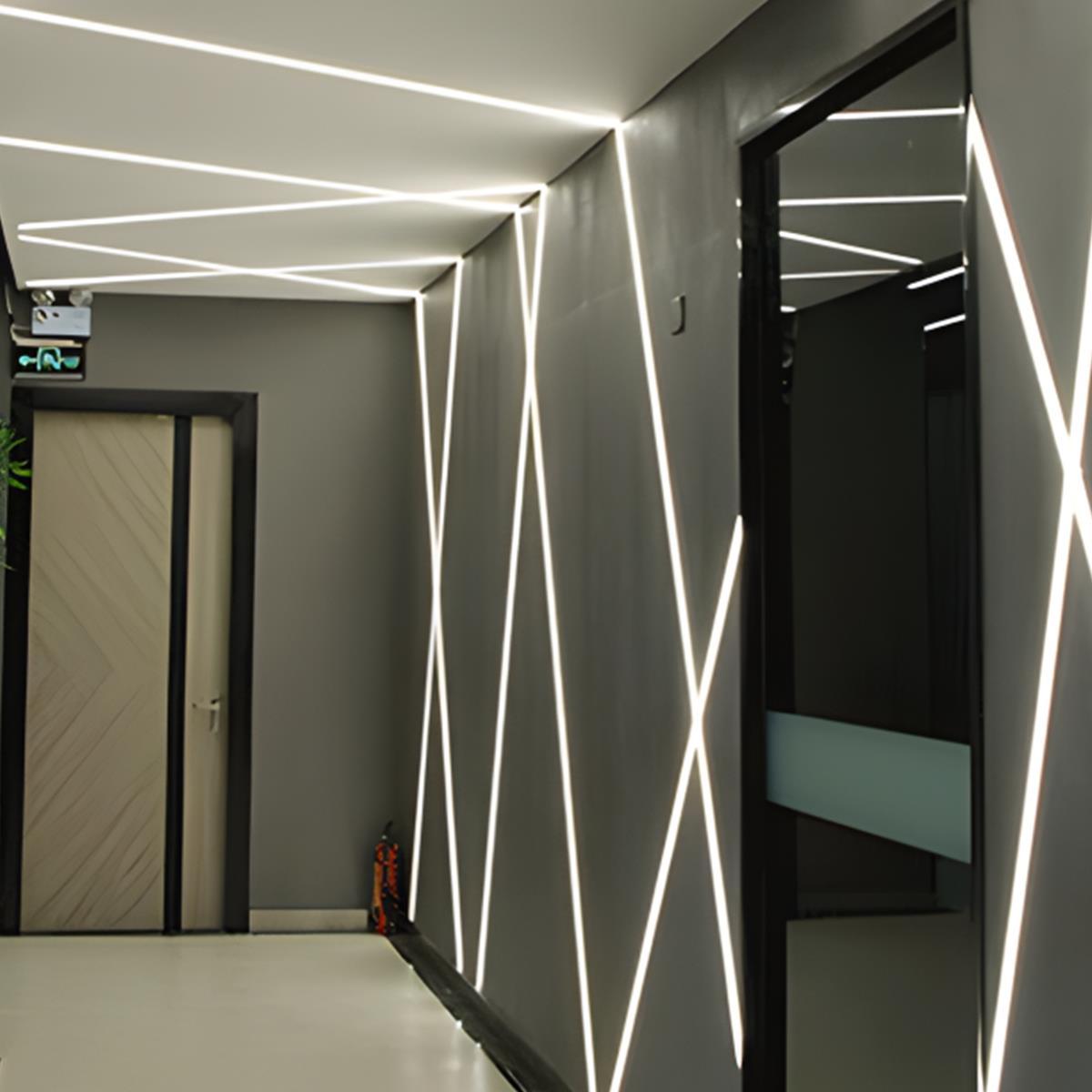 DIY Waterproof Recessed LED Flexible Linear Light 39.37''