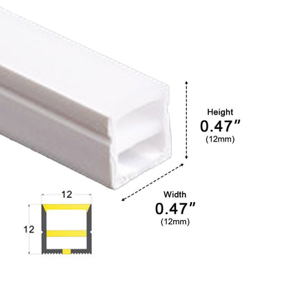 DIY Waterproof Recessed Silicone 24V Modern Flexible LED Strip Lights Linear Light 197''