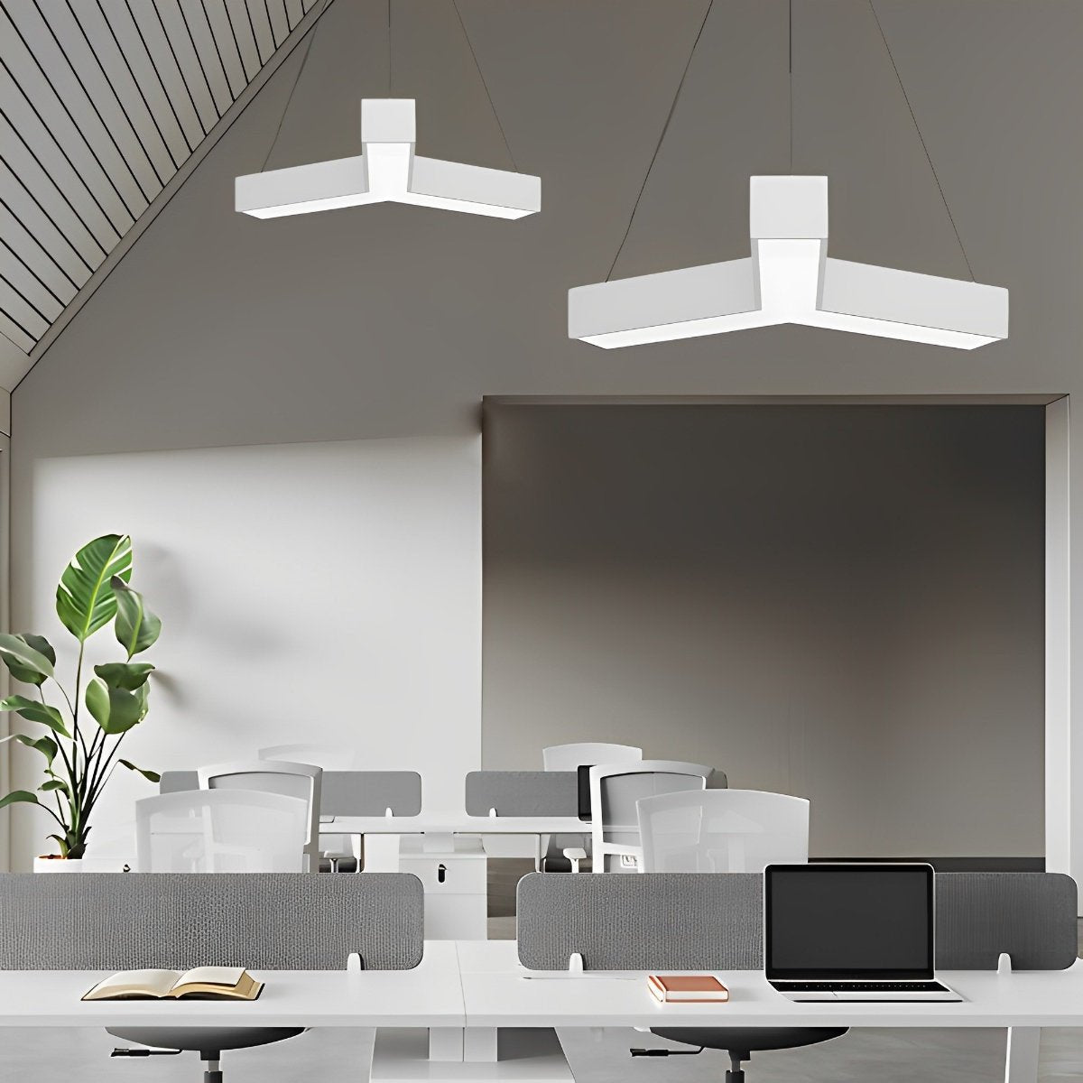 Grandview Modern Geometric DIY Office LED Pendant Light