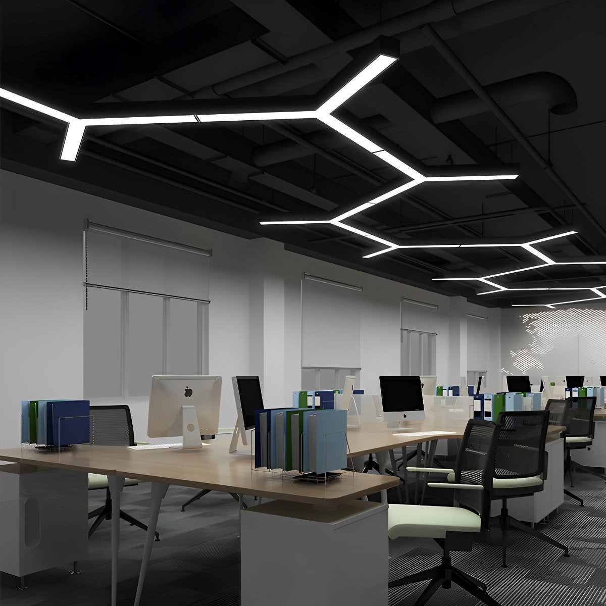 Grandview Modern Geometric DIY Office LED Pendant Light