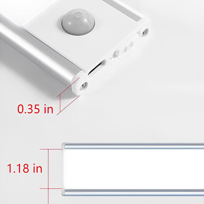 Intelligent Ultra-thin Dimmable Motion Sensor Wireless Strip LED Cabinet Light