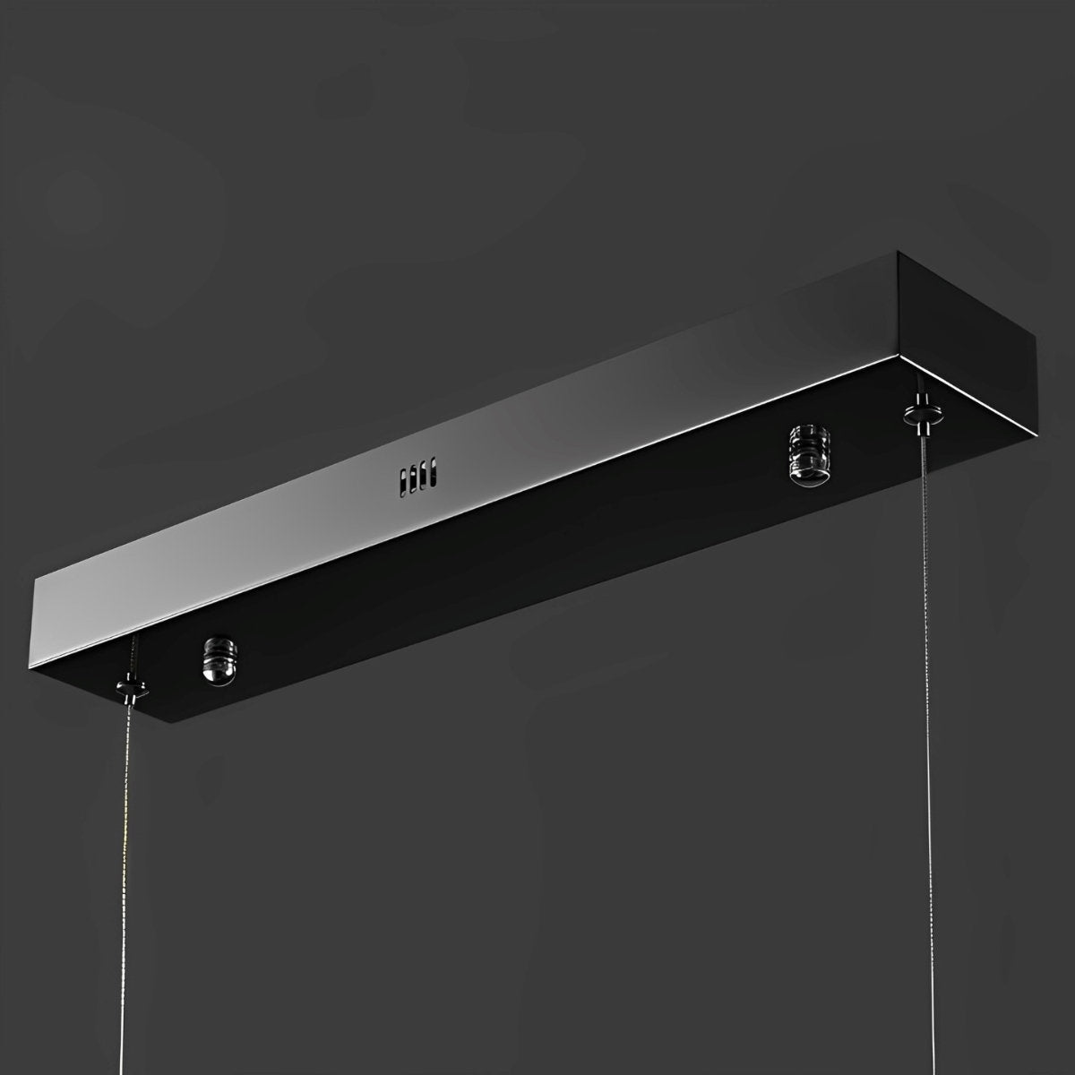 Long Strip Mountains Iceberg Stepless Dimming LED Postmodern Chandelier