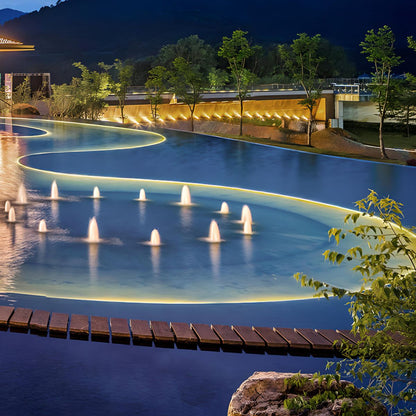 Low Voltage 24V Waterproof Underwater Outdoor Recessed Flexible LED Linear Light