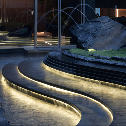 Low Voltage 24V Waterproof Underwater Outdoor Recessed Flexible LED Linear Light