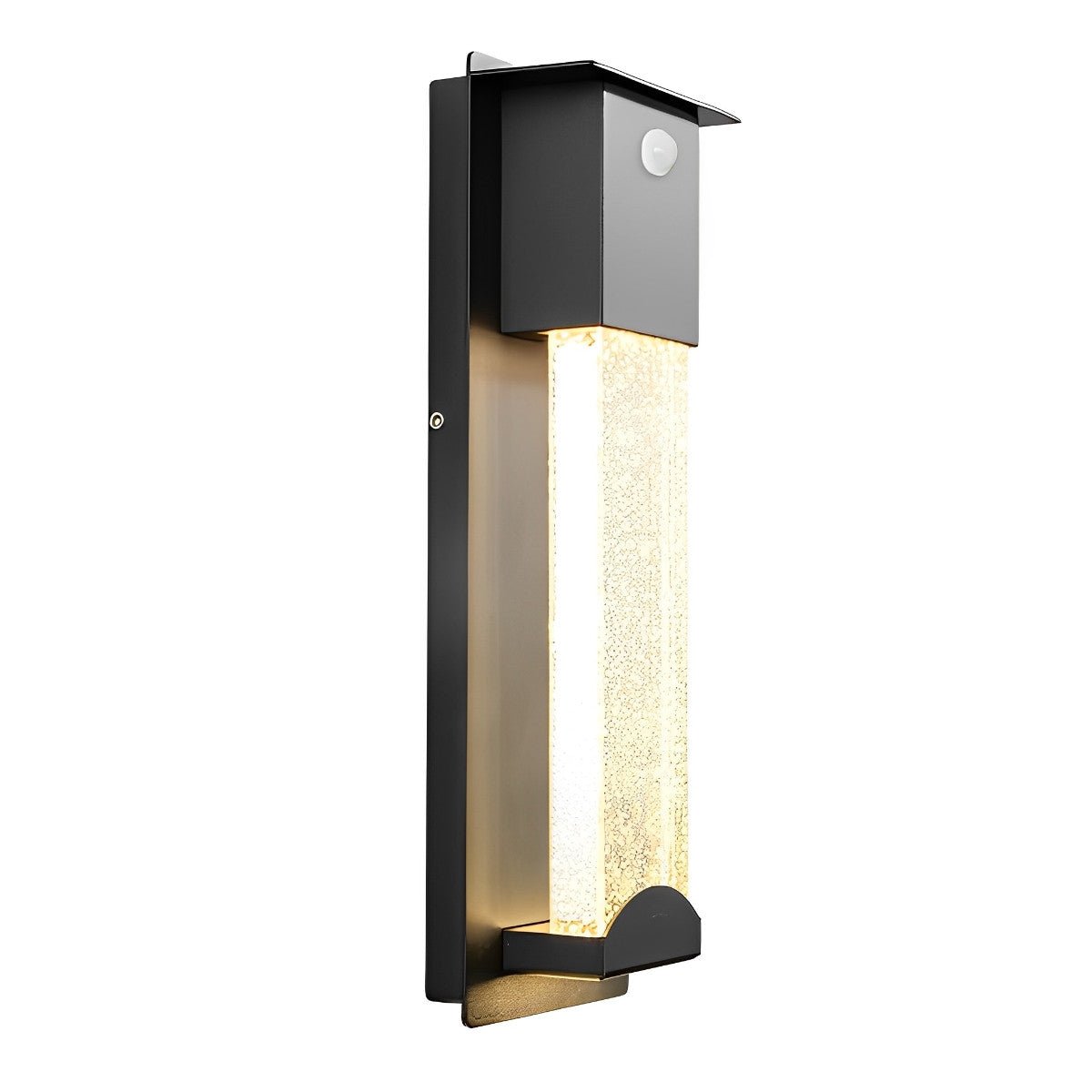 Minimalist Crystal Bubble Glass Waterproof LED Motion Sensor Wall Lamp