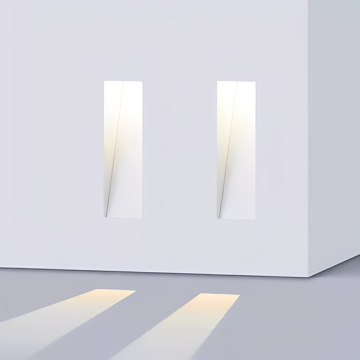 Minimalist Motion Sensor LED Recessed Stairway Lights Step Light