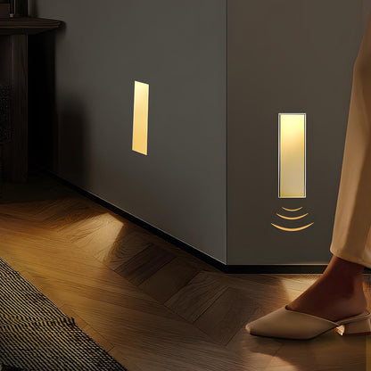 Minimalist Motion Sensor LED Recessed Wall Sconces Stairway Lights