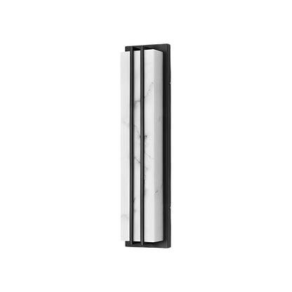 Waterproof LED Black Modern Minimalist Rectangular Outdoor Wall Light