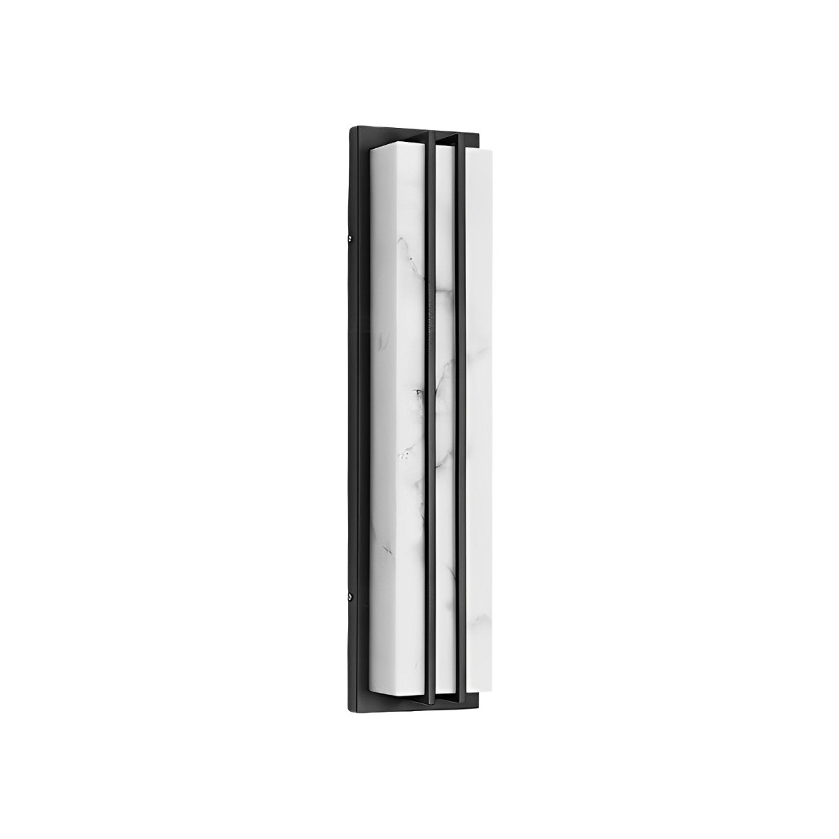 Waterproof LED Black Modern Minimalist Rectangular Outdoor Wall Light
