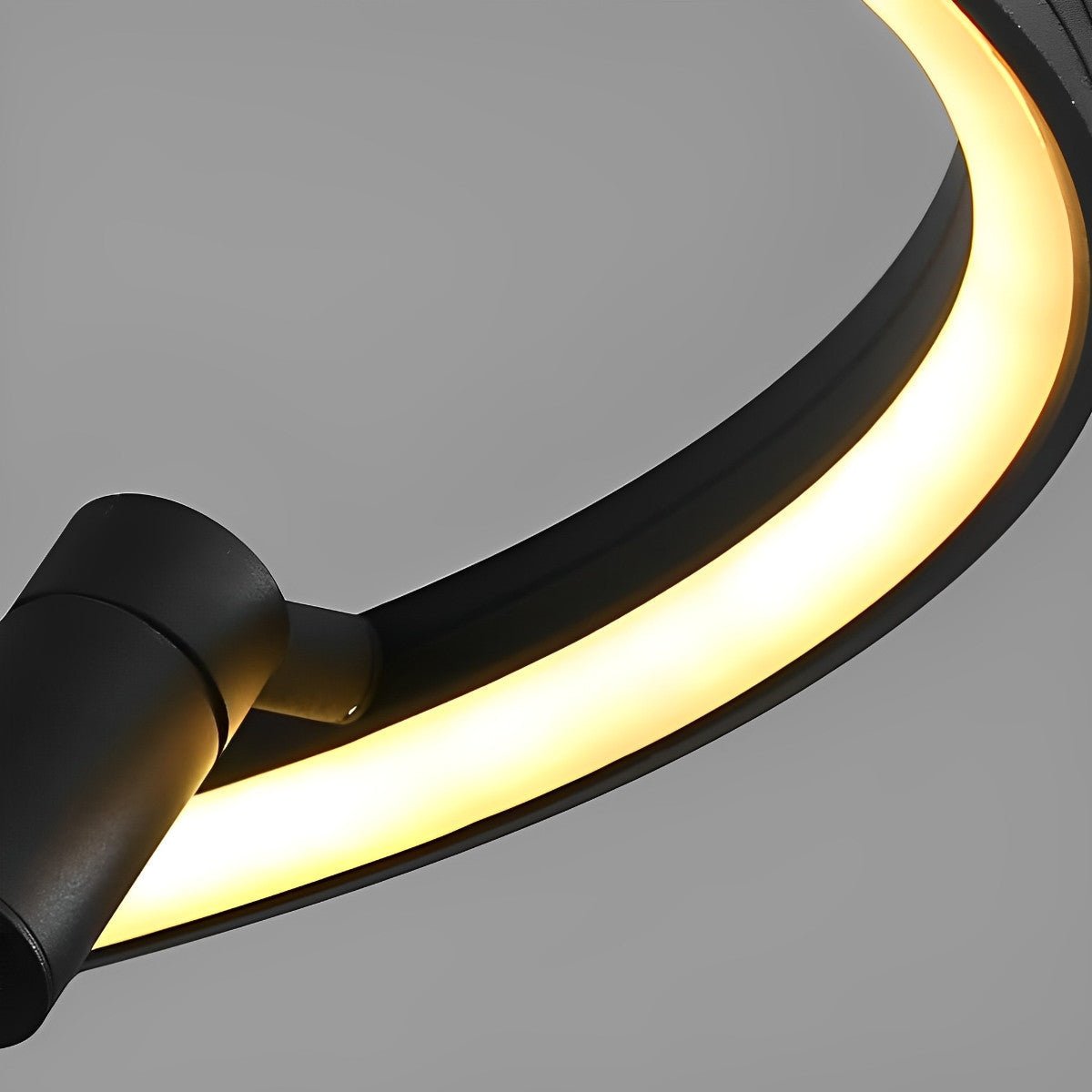 Minimalist Round Ring Creative LED Chandelier Hanging Lamp
