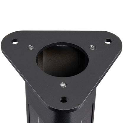 Modern 3-Sided Solar Triangle LED Outdoor Pathway Bollard Light
