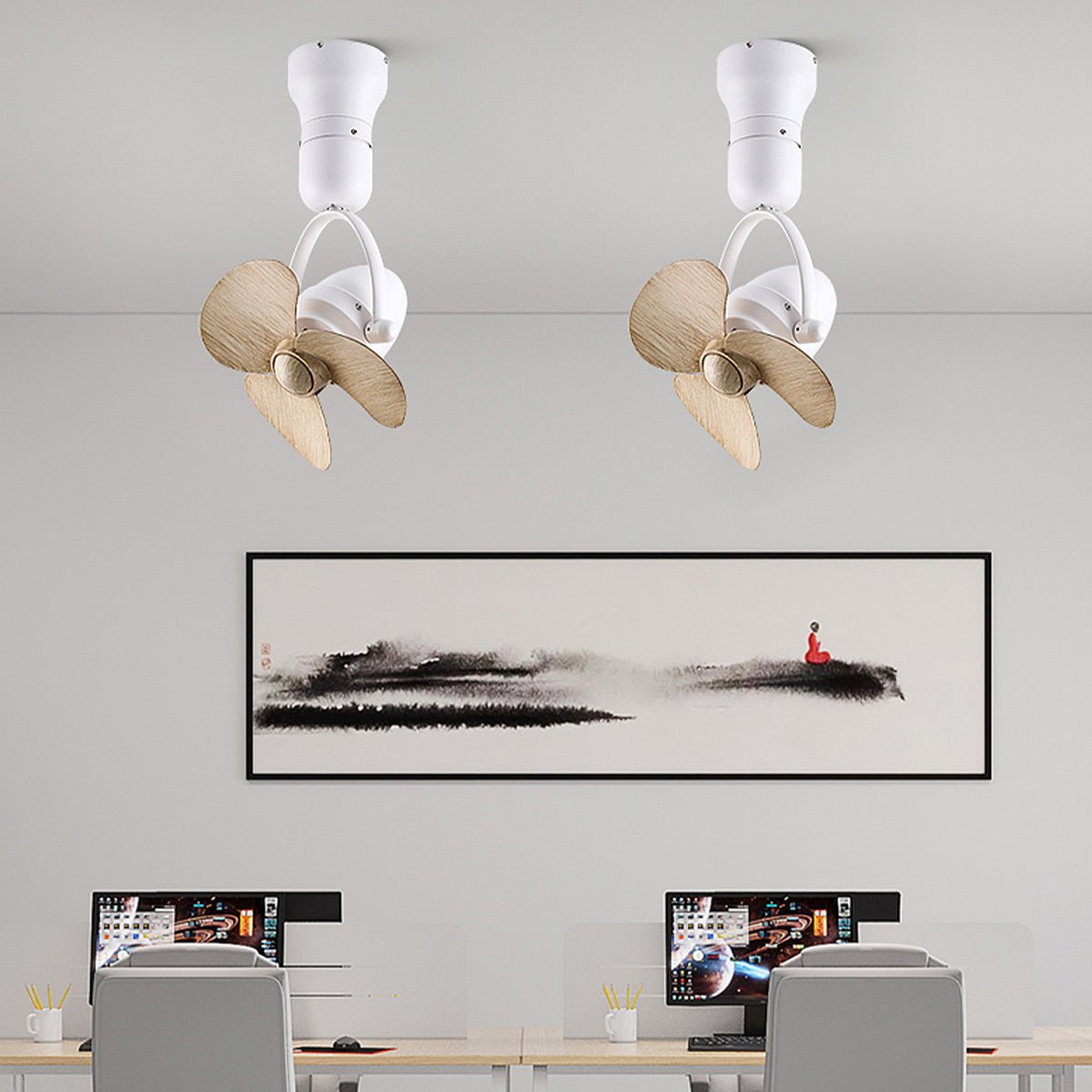 Modern 300° Rotation 6-Speed Ceiling Fan