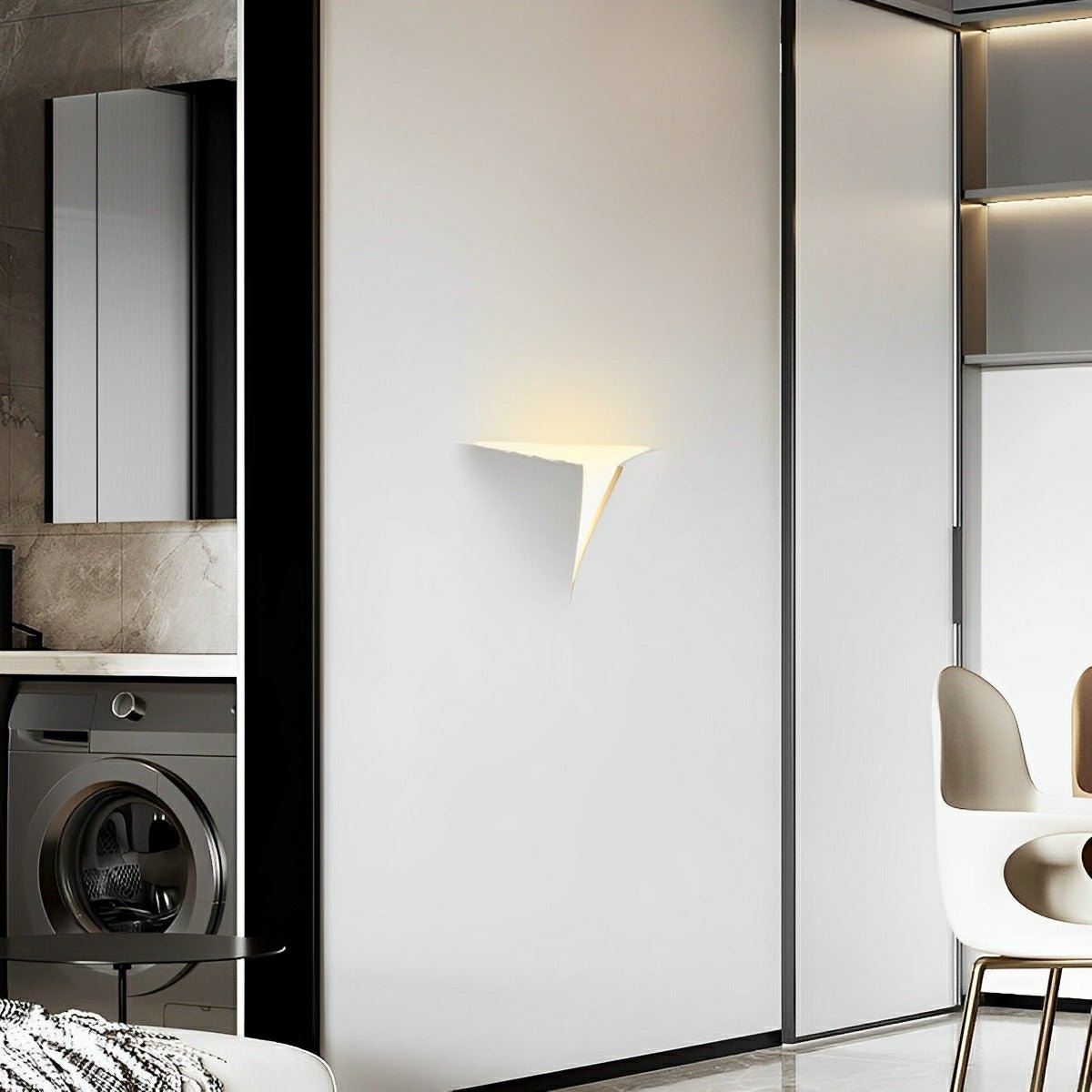 Modern Art Decor Invisibility Recessed LED Indoor Wall Sconces