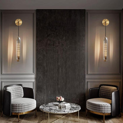 Modern Camellia  Luxury Crystal Indoor Wall Sconces