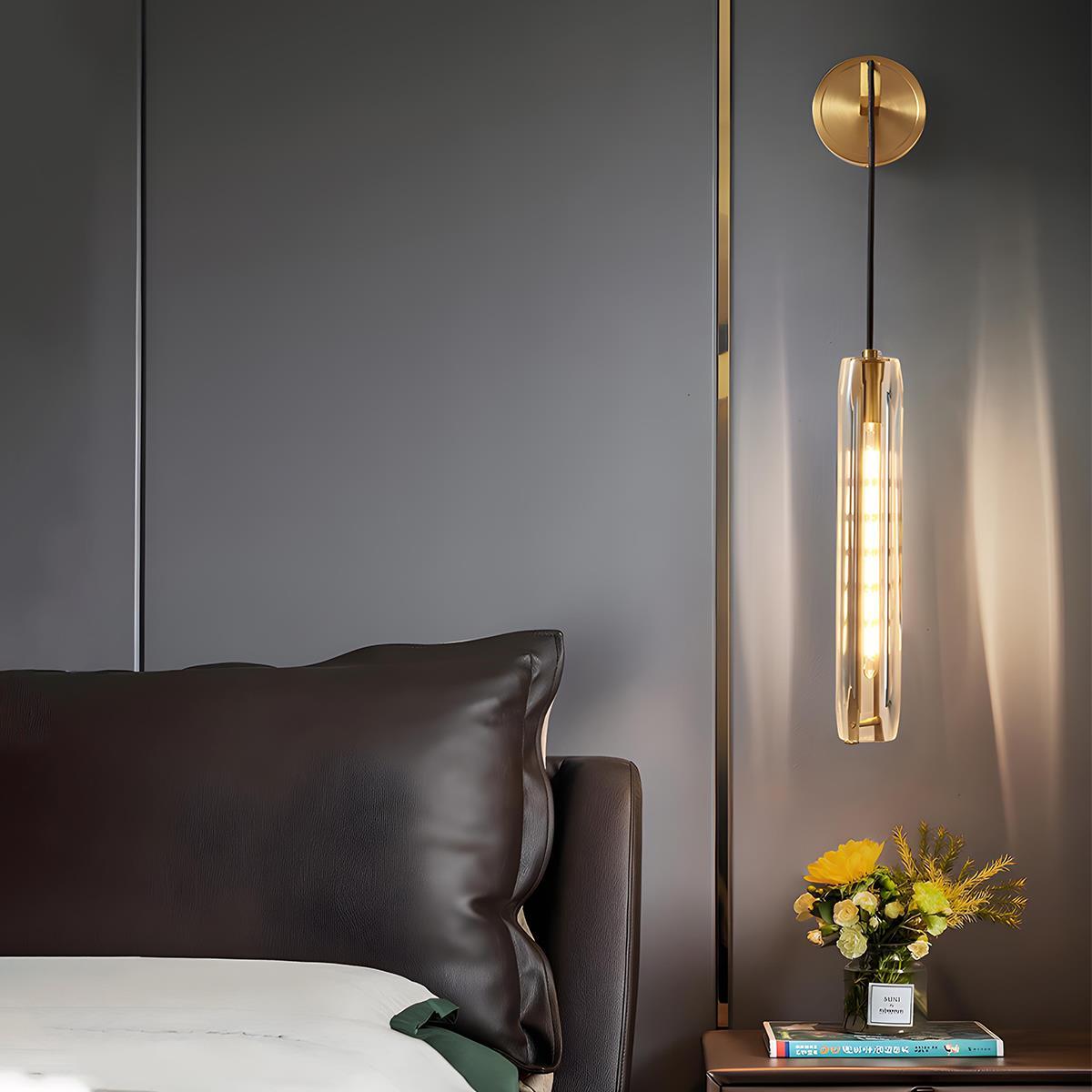 Modern Camellia  Luxury Crystal Indoor Wall Sconces