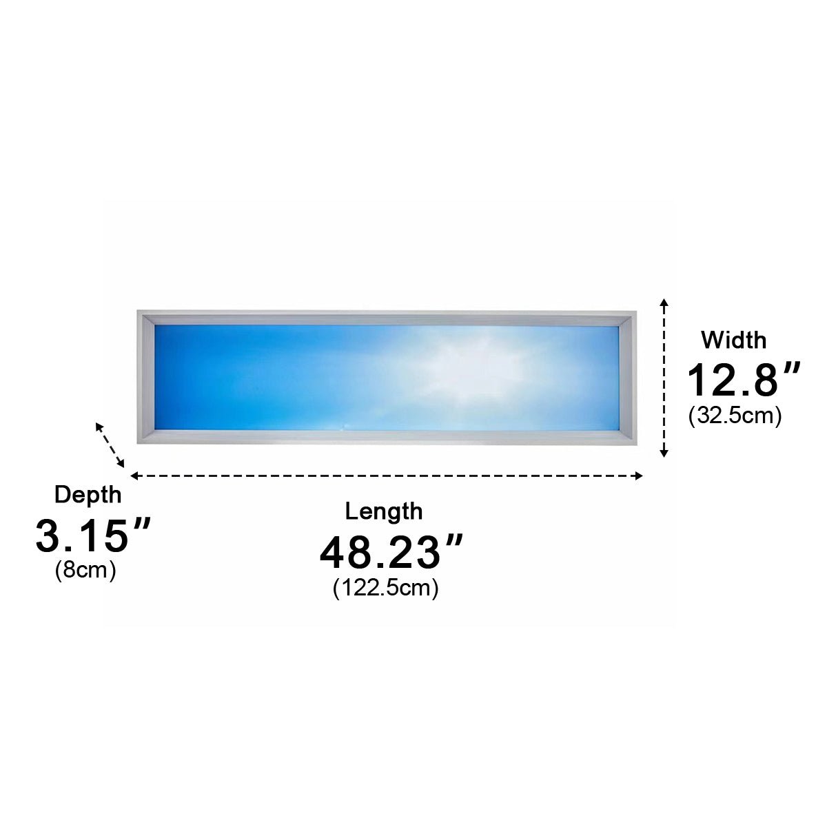 Modern Imitation Sky LED Light Dimmable Ceiling Light