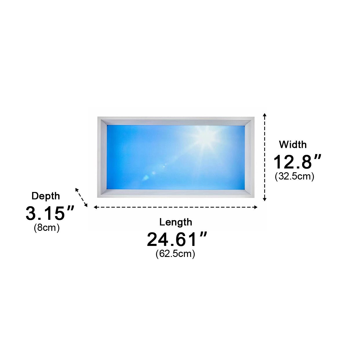 Modern Imitation Sky LED Light Dimmable Ceiling Light