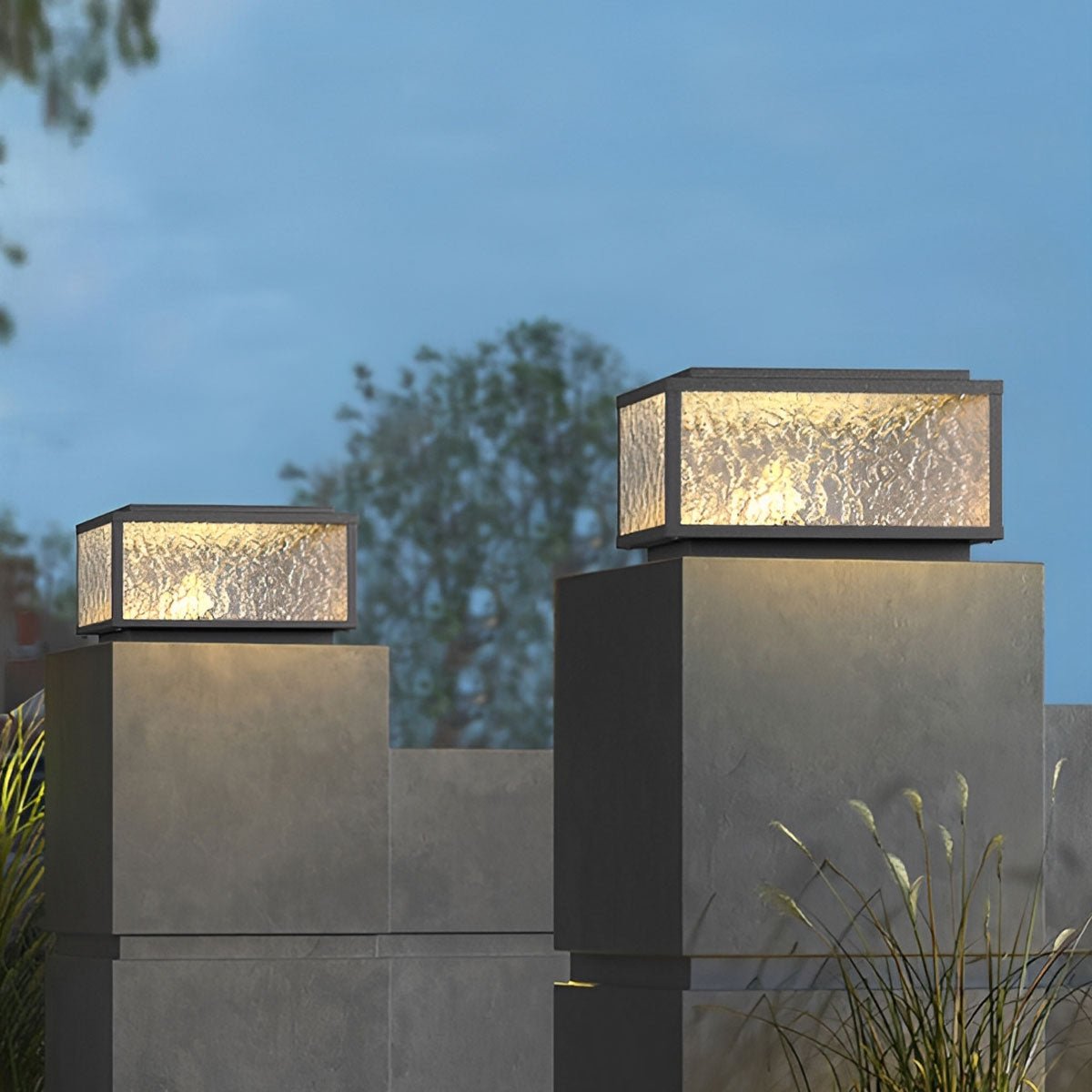 Modern LED Waterproof Outdoor Post Lights
