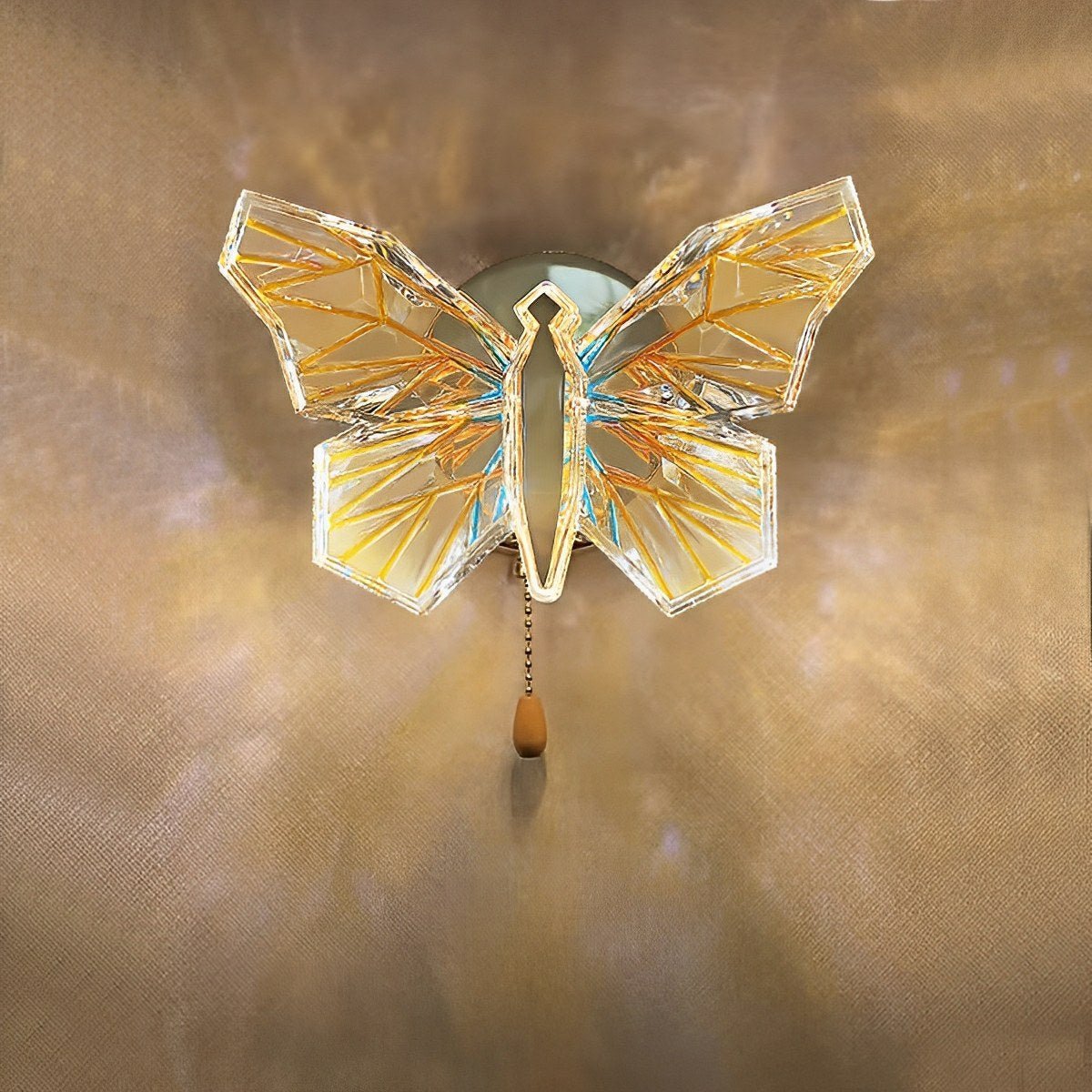 Modern Luxury Crystal Butterfly LED Indoor Wall Sconces
