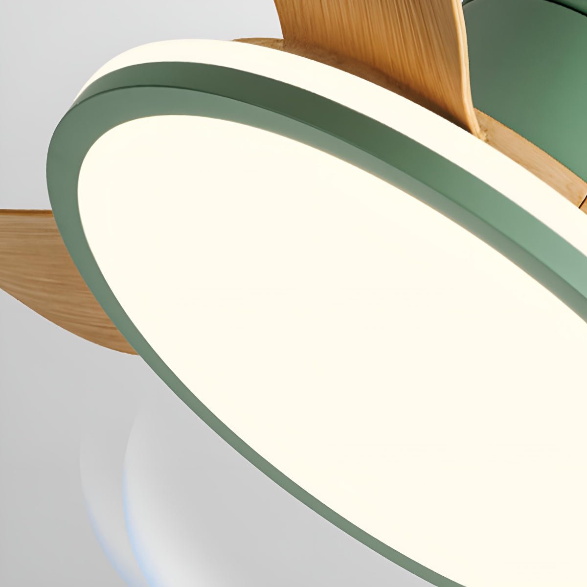 Modern Minimalist 15.7'' Lampshade 6-Speed Reverse Ceiling Fan Light