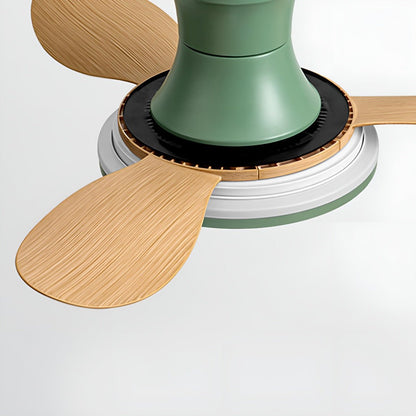 Modern Minimalist 15.7'' Lampshade 6-Speed Reverse Ceiling Fan Light