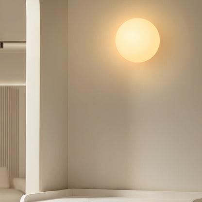 Modern Minimalist Bauhaus Globe Art Shade LED Wall Sconce