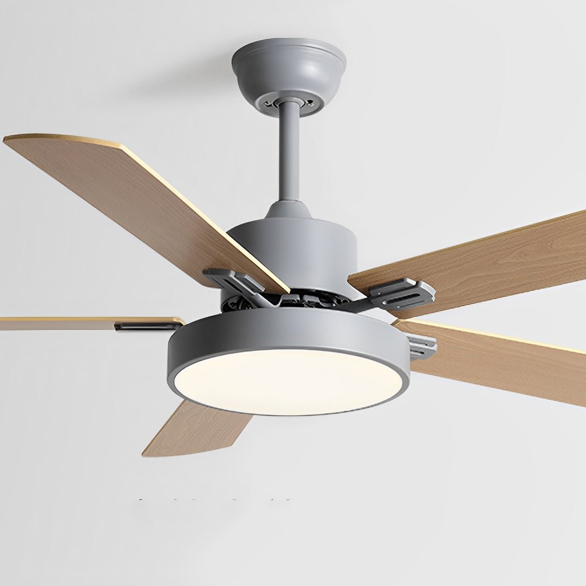 Modern Minimalist 6-Speed Reverse Frequency Conversion Ceiling Fan Light